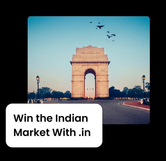 Get into the Growing Indian Market with .in domain