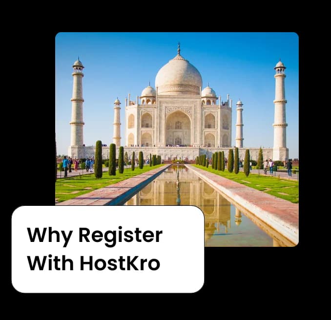 Why register .in domain with HostKro
