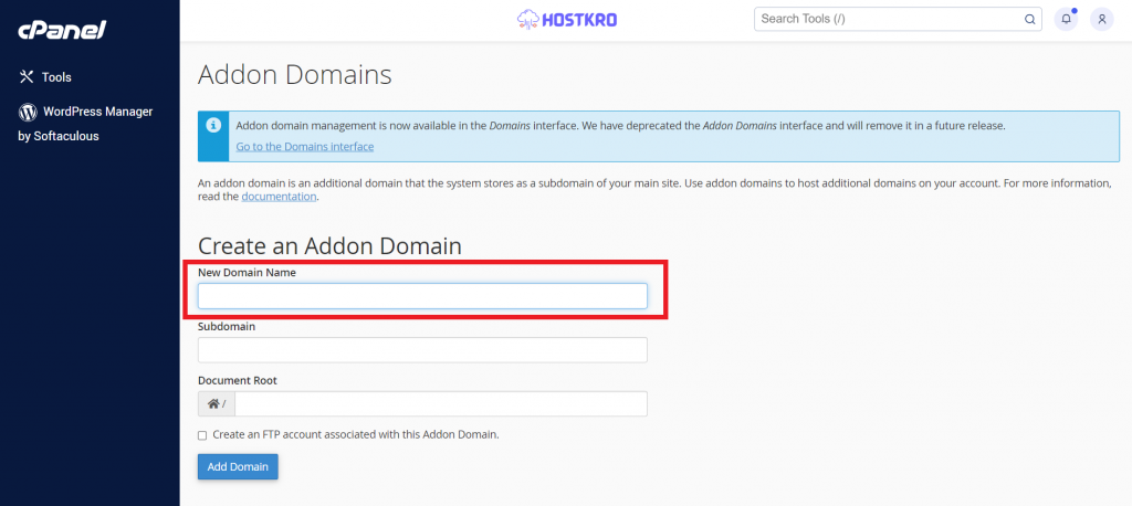 How To Add Multiple Domains In Cpanel