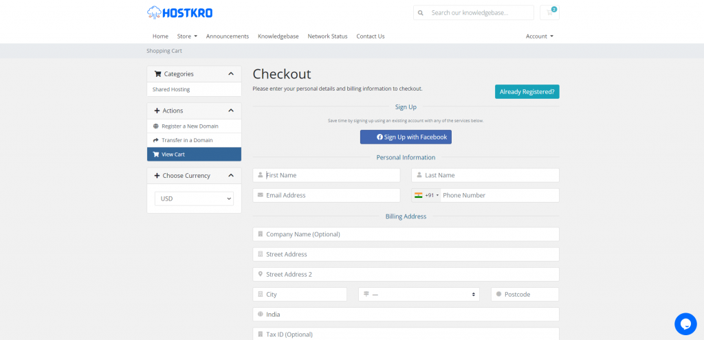 create-hostkro-account