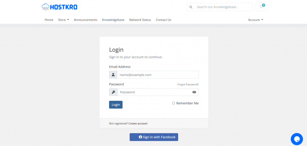 login-to-hostkro