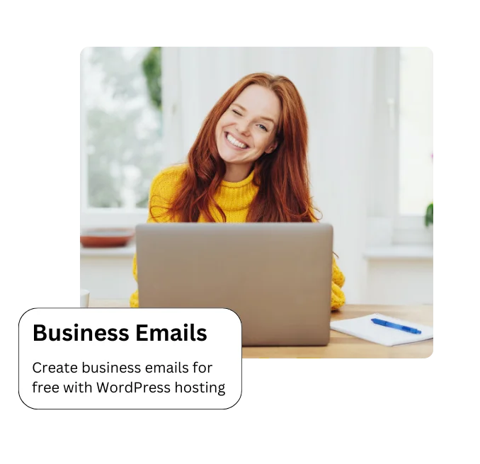 Free-business-emails-with -WordPress-hosting