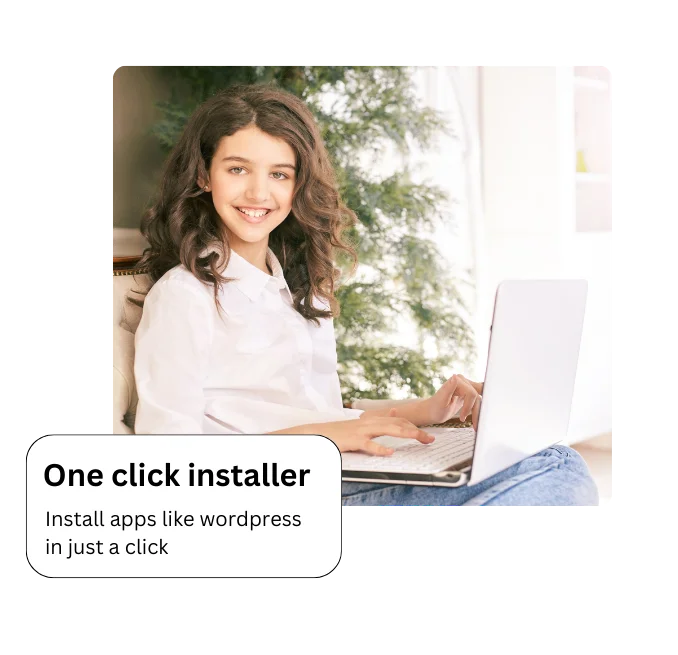 One click app installer for apps like WordPress, Joomla, WHMCS, etc.