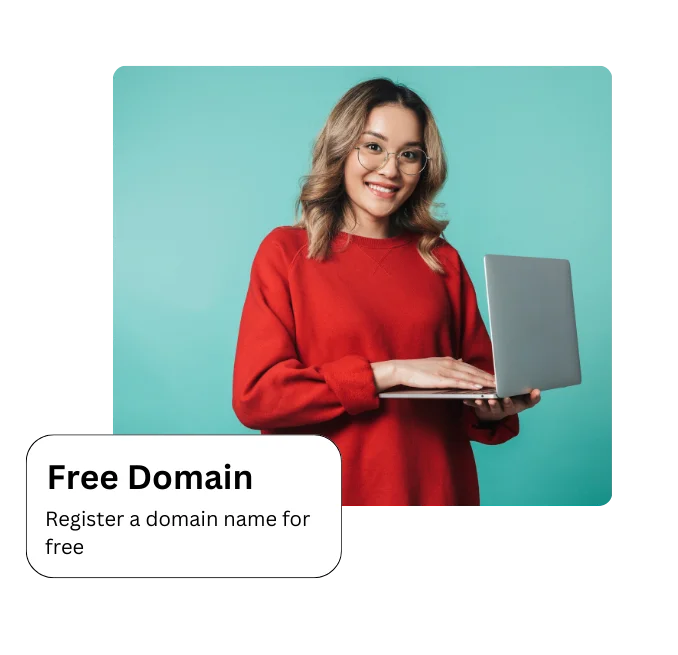 Free domain with shared web hosting